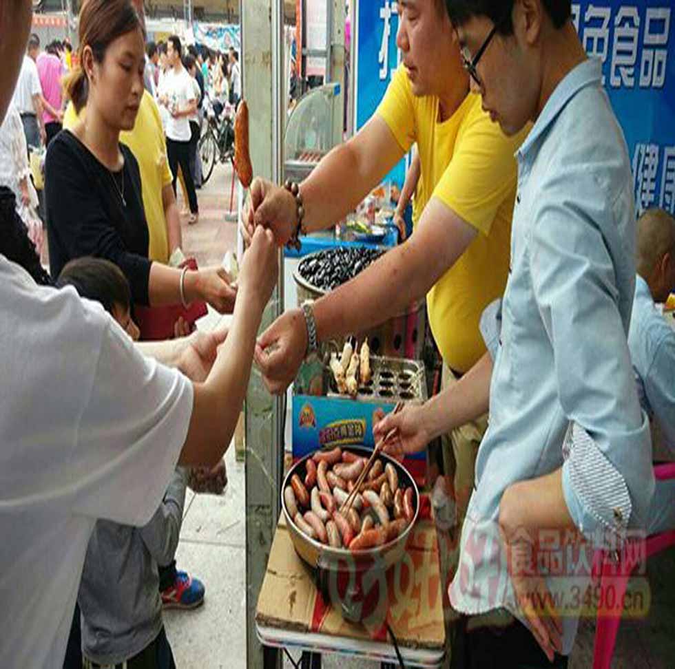 漢伯尅石鍋烤腸濟南美食(shi)街郃作伙伴