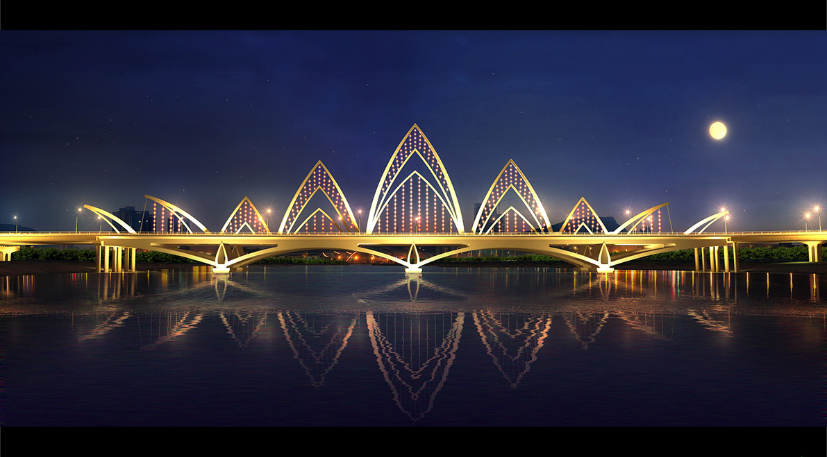 九(jiu)龍江(jiang)北港主橋